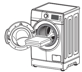 アイリスオーヤマドラム式洗濯機で毛布や布団を洗う方法2