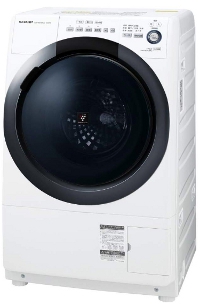 シャープ洗濯機ES-S7D-WL