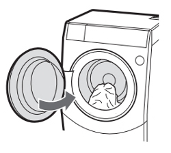 シャープドラム式洗濯機のホームクリーニングコースの乾燥はドラムが回転しない